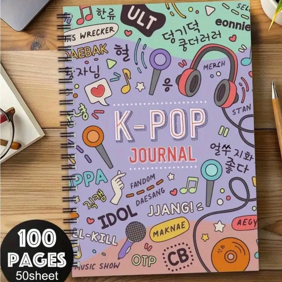 K-POP Journal Notebook - Picture 2 of 3